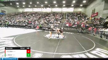 120 lbs Cons. Round 3 - Sydnie Dick, Uintah vs Jaycee Ware, Tooele