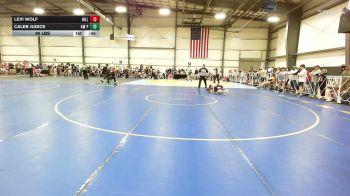95 lbs Rr Rnd 1 - Levi Wolf, Hillbilly Hammers - MS vs Caleb Judice, 4M Power - MS