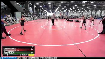 88 lbs Rd# 9- 2:15pm Saturday Final Pool - Drew Barnes, Agression Legionaries vs Isaac Brown, Team Michigan