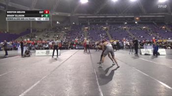174 lbs Semis & 3rd Wb (16 Team) - Weston Melvin, Cumberlands (Ky.) vs Brady Ellison, Providence (Mont.)