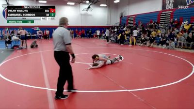 149 lbs Finals (2 Team) - Emmanuel Scordos, Baldwin Wallace vs Dylan Vallone, Ursinus