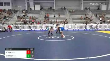 126 lbs Prelims - Siarra Tapp, Ohio Titan Blue vs Zac Gibson, Mid Michigan Gang