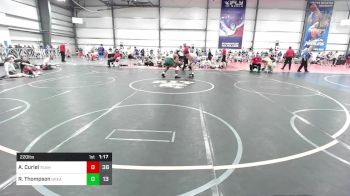 220 lbs Rr Rnd 1 - Adrian Curiel, Team Nebraska Gold vs Robert Thompson, Great Bridge