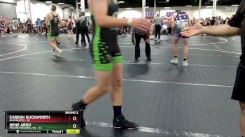 175 lbs Round 2 (8 Team) - Gene Ardo, Pocono Regional WC vs Carson Duckworth, 84 Athletes