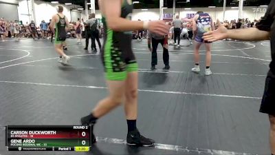 175 lbs Round 2 (8 Team) - Gene Ardo, Pocono Regional WC vs Carson Duckworth, 84 Athletes