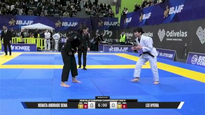Lee HyeNa vs Renata Andrade Sena 2026 European Jiu-Jitsu IBJJF Championship