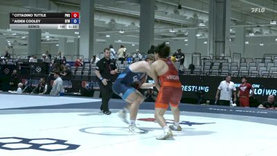97 kg Semis - Cittadino Tuttle, Pinnacle Wrestling Club vs Aiden Cooley, Best Trained Wrestling