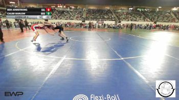 118 lbs Consi Of 4 - Ben Armstrong, Collinsville Junior High vs Caleb Barlow, Broken Arrow