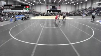 138 lbs Round 1 (3 Team) - Leo Gangi, Minisink Valley vs Louden Elliott, Carthage Sr HS