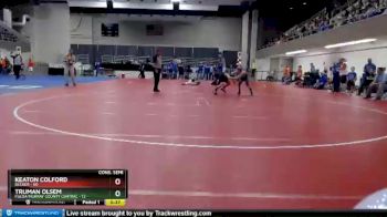 130 lbs Semis & 1st Wrestleback (8 Team) - Keaton Colford, Becker vs Truman Olsem, Fulda/Murray County Central