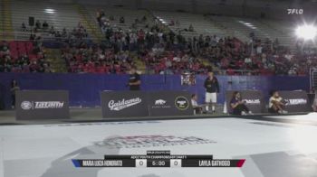 LAYLA GATHOGO vs MARIA LUIZA HONORATO 2026 ADCC Youth Championship