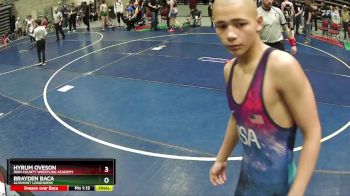 132 lbs Champ. Round 2 - Joseph Whitford Jr., Team Pride Academy vs Jesse Clegg, Wasatch WC