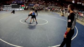 D 3 106 lbs Cons. Semi - Cael Martin, Patrick Taylor - Science/Tech. vs Ben Schmidt, De La Salle
