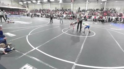 62 lbs 3rd Place - Brock Holiday, Stout Wr Acd vs Taige Myers, Other Team