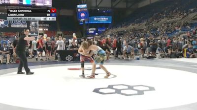 113 lbs Champ. Rd Of 32 - Riley Crandall, Pennsylvania vs Aiden Linko, West Virginia