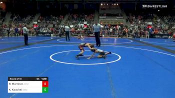 55 lbs Prelims - Brayden Martinez, Junior Comets vs Keyen Koochel, Abilene Kids WC