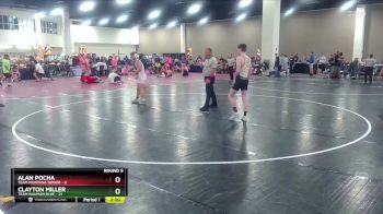 138 lbs Round 5 (6 Team) - Alan Pocha, Team Montana Senior vs Clayton Miller, Team Nauman Blue