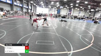 126 lbs Consi Of 32 #2 - Aiden Grogg, PA vs Kevin O`brien, NC