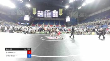 132 lbs Rnd Of 64 - Roman Stewart, Missouri vs Korbin Chuchran, Utah