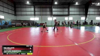 79-83 lbs Round 3 - Mia Williams, VB Fighthouse vs Matthew Robertson, Great Neck Wrestling Club