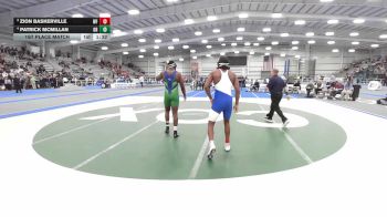 5 - 215 lbs 1st Place Match - Patrick Mcmillan, Green Run vs Zion Baskerville, William Fleming