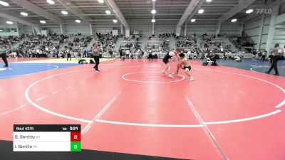 160 lbs Consi Of 64 #2 - Boden Bentley, MT vs Ivan Bonilla, PA