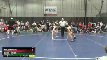 152 lbs Semis & 1st Wrestleback (8 Team) - Blake Mather, Iowa Black vs Nolan Kriegel, Iowa Gold