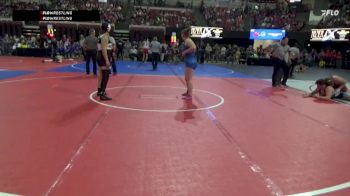 172 lbs Quarterfinal - Adilynn Pilon, Dillon Wrestling Club vs Lynley Conrad, Chinook Wrestling Club
