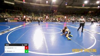 95 lbs Consi Of 32 #2 - Bradley Lazzerini, Team Tulsa Wrestling Club vs Shane Stream, Lincolnway Wrestling Club