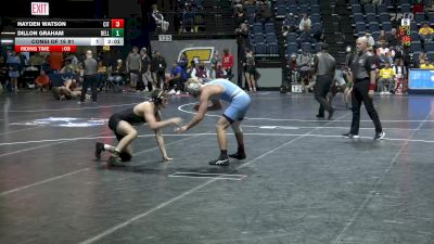 157 lbs Consi Of 16 #1 - Hayden Watson, The Citadel vs Dillon Graham, Bellarmine