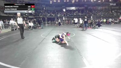 70 lbs Quarterfinal - Madeline Puleo, Seneca vs Alivia Fowler, Upper Township