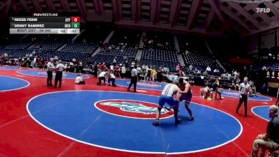 3A-285 lbs Cons. Round 3 - Denny Ramirez, Gilmer County vs Reese Ferm, Jefferson