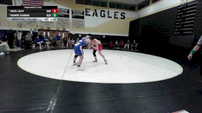 165 lbs Quarterfinal - Jack Lilly, Fairfield Prep vs Dante Casdia, Glastonbury