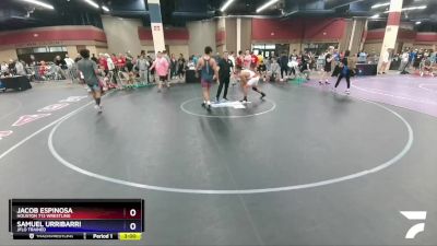 157 lbs Cons. Round 3 - Jacob Espinosa, Houston 713 Wrestling vs Samuel Urribarri, Jflo Trained