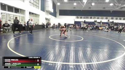 144 lbs Cons. Round 4 - Angel Lavalley, Coachella Valley vs Ozzie Preuss, Millikan