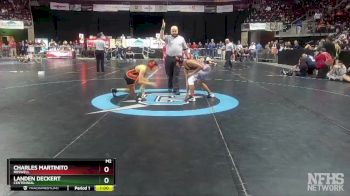 5A 107 lbs Cons. Round 1 - Charles Martinito, Roswell vs Landen Deckert, Centennial