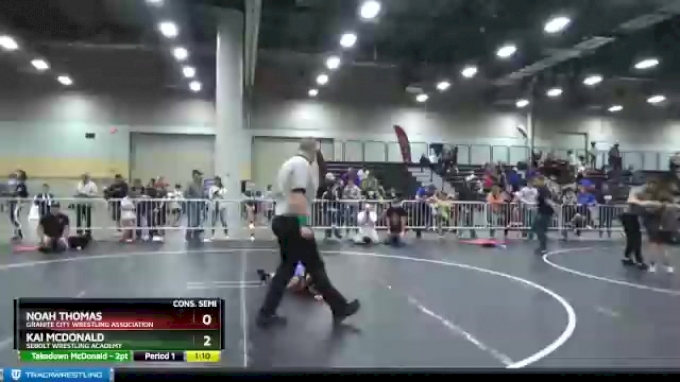 67 lbs Cons. Semi - Noah Thomas, Granite City Wrestling Association vs ...