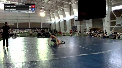 120 lbs Colby Payne, Colorado vs Evan Durand, Maryland