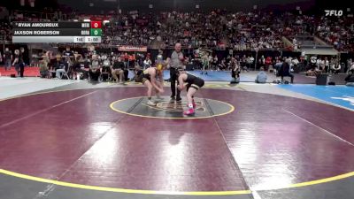 6A 132 lbs Champ. Round 1 - Ryan Amoureux, Meridian vs Jaxson Roberson, Borah