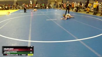 80 lbs Champ. Round 1 - Adler Kent, Summit Wrestling Academy vs Jayden Kuhnau, Hutchinson