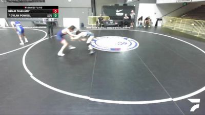 All Cadet Boys Freestyle Lower - 132 lbs Champ. Round 2 - Kram Shahaby vs Dylan Powell, South San Francisco Gator WC