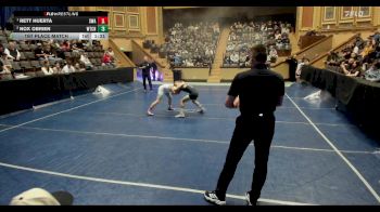 Boy Prelim 1 lbs 1st Place Match - Rett Huerta, Sanderson Wrestling Academy vs Nox Obrien, Wasatch