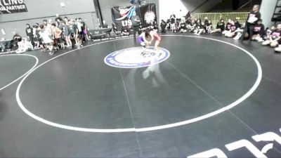 100 lbs Mahea'ani Manibusan, SDIKWA - San Diego-Imperial Kids Wrestling Association vs Rosa Suarez-Rodriguez, TCWA - Tri-Counties Wrestling Association