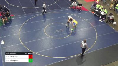 192 lbs Quarterfinal - Michael Wano, River Valley vs Eoghan Savage, Halifax