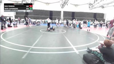 106 lbs 7th Place - Rob Penman, Centurion MS vs Nate Caponegro, Revolution Wrestling Club