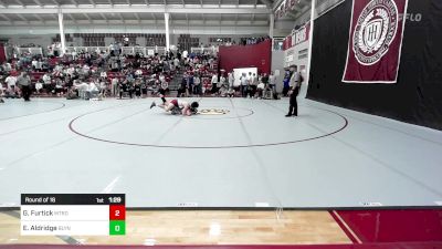 157 lbs Round Of 16 - Graham Furtick, Metrolina Christian vs Eli Aldridge, Bishop Lynch