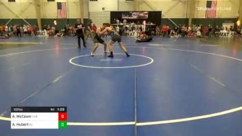 182 lbs Quarterfinal - Ashton McCown, Fairbury vs Andrew Hubert, Republic County