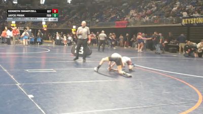 82 lbs Consy 4 - Kenneth Swartzell, Mifflin County vs Jayce Frisk, Franklin Regional