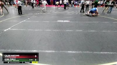 285 lbs Cons. Round 2 - Caleb Hartung, Apprentice School vs Kobe Pablo, Unattached - Emmanuel