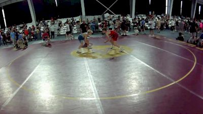 120 lbs Cons. Round 3 - Elijah Ogle, Red Cobra Wrestling Academy vs Branlun Simon, Michigan